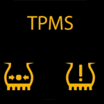 Kontrolka systemu monitorowania ciśnienia w oponach (TPMS) Lampka ostrzegawcza ciśnienia w oponach