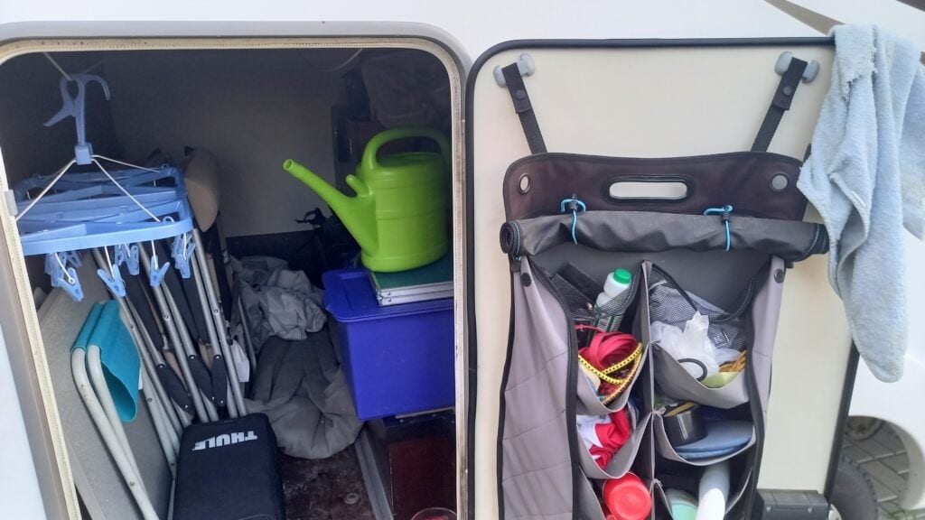 teren przyczepy kempingowej